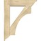 Ekena Millwork Westlake Traditional Rough Sawn Bracket w/ Offset Brace, Douglas Fir, 8"W x 34"D x 42"H BKT0806X34X42WTL01RDF - alternate 2